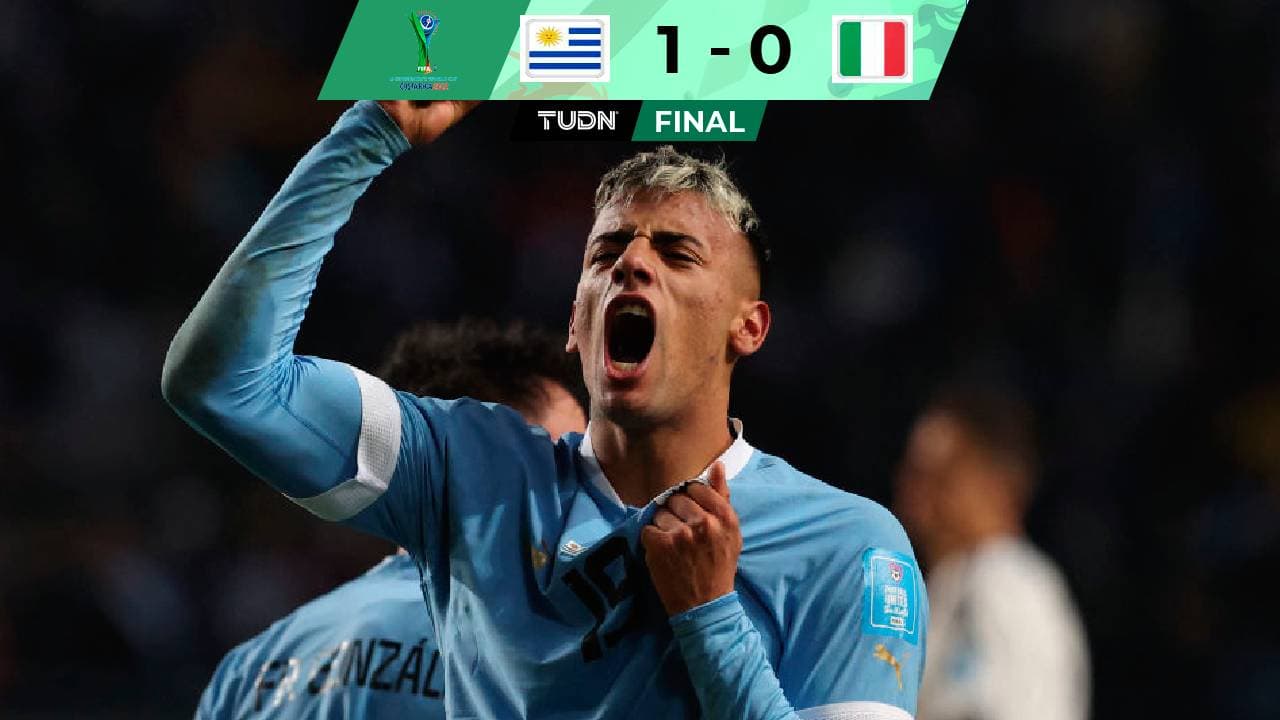 Uruguay, con gol agónico, venció a Italia y es campeón del Mundial Sub-20