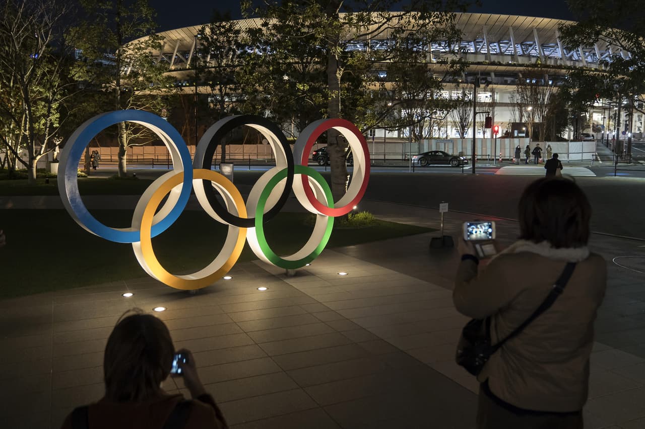 Aros Olímpicos en Tokio.