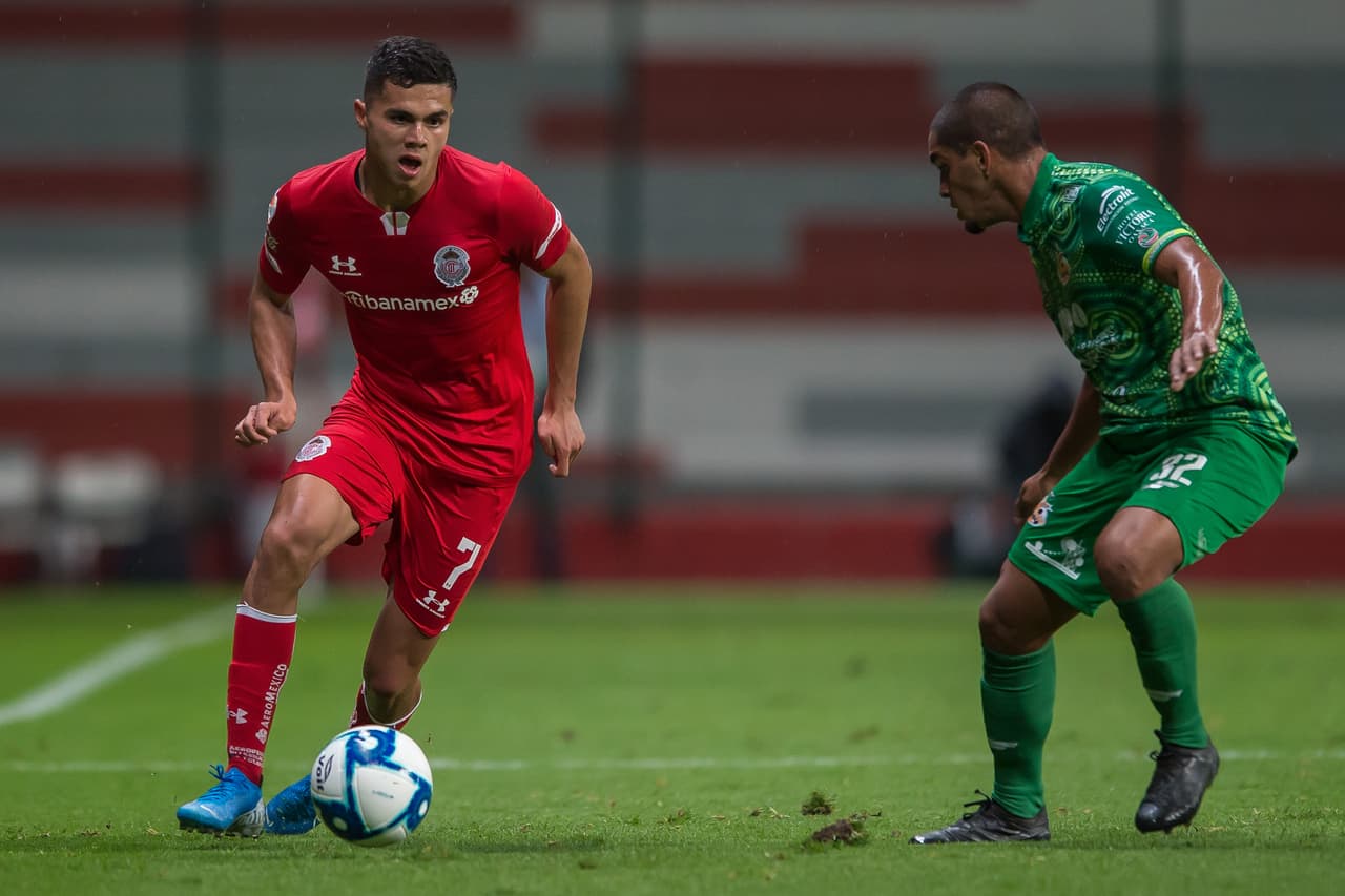 Alan Medina, de Deportivo Toluca.