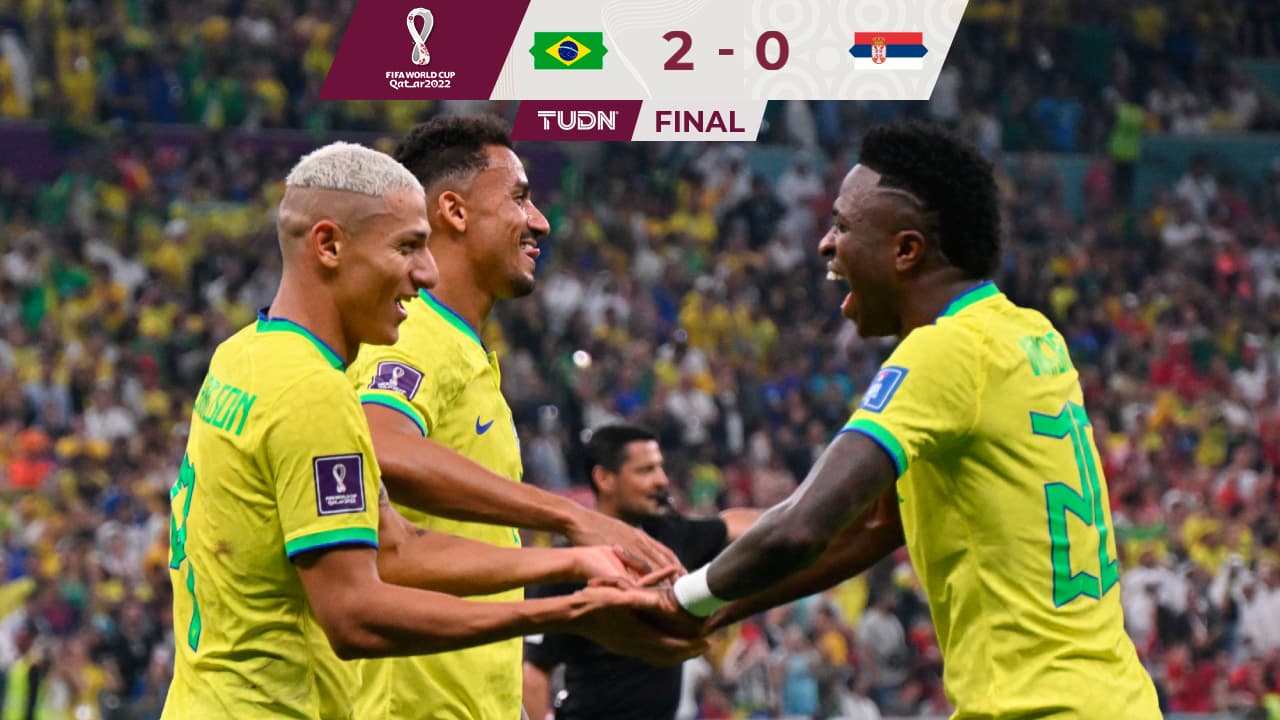 Brasil vs. Serbia, Mundial Qatar 2022.