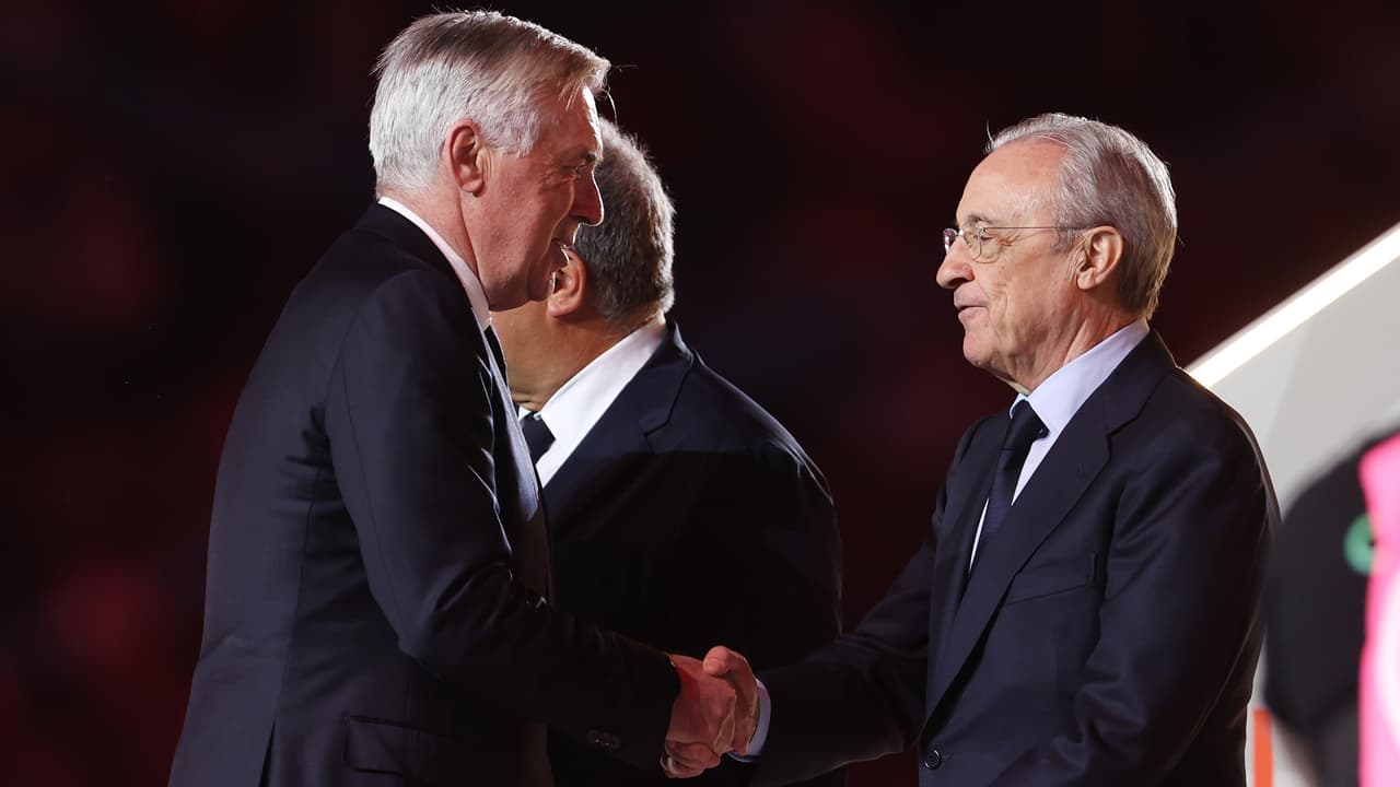 Florentino Pérez: “No es día para hablar de Mbappé; es de felicitar a los jugadores del Madrid”