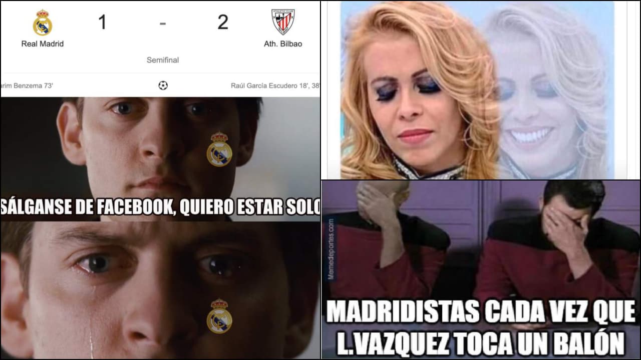 Los mejores memes de la eliminación del Real Madrid | Los de Zidane se quedaron a un paso de llegar a la Final de la Supercopa y las redes ‘tundieron’ al cuadro merengue.