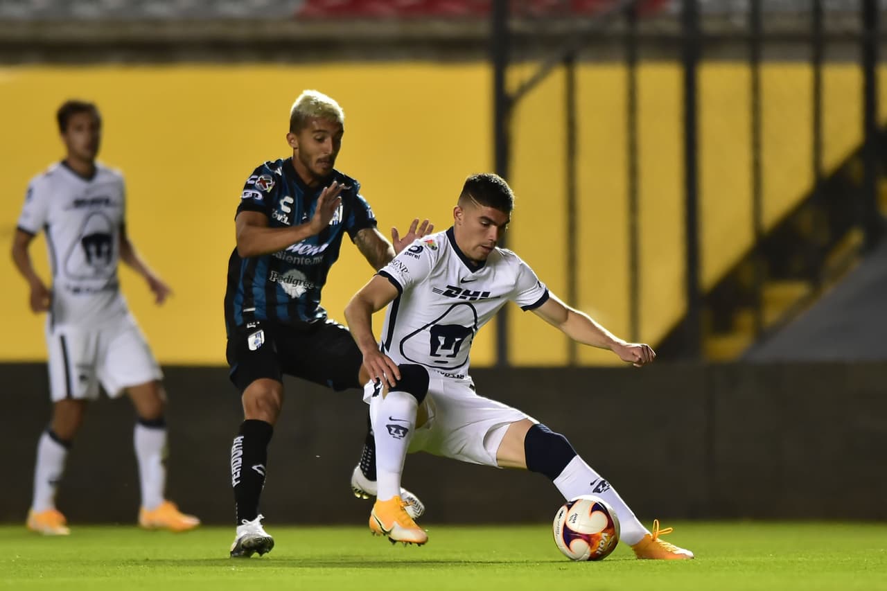 José Gurrola y Ángel Sepúlveda fueron los encargados de darle la victoria a los Gallos 2-0 sobre los Pumas.