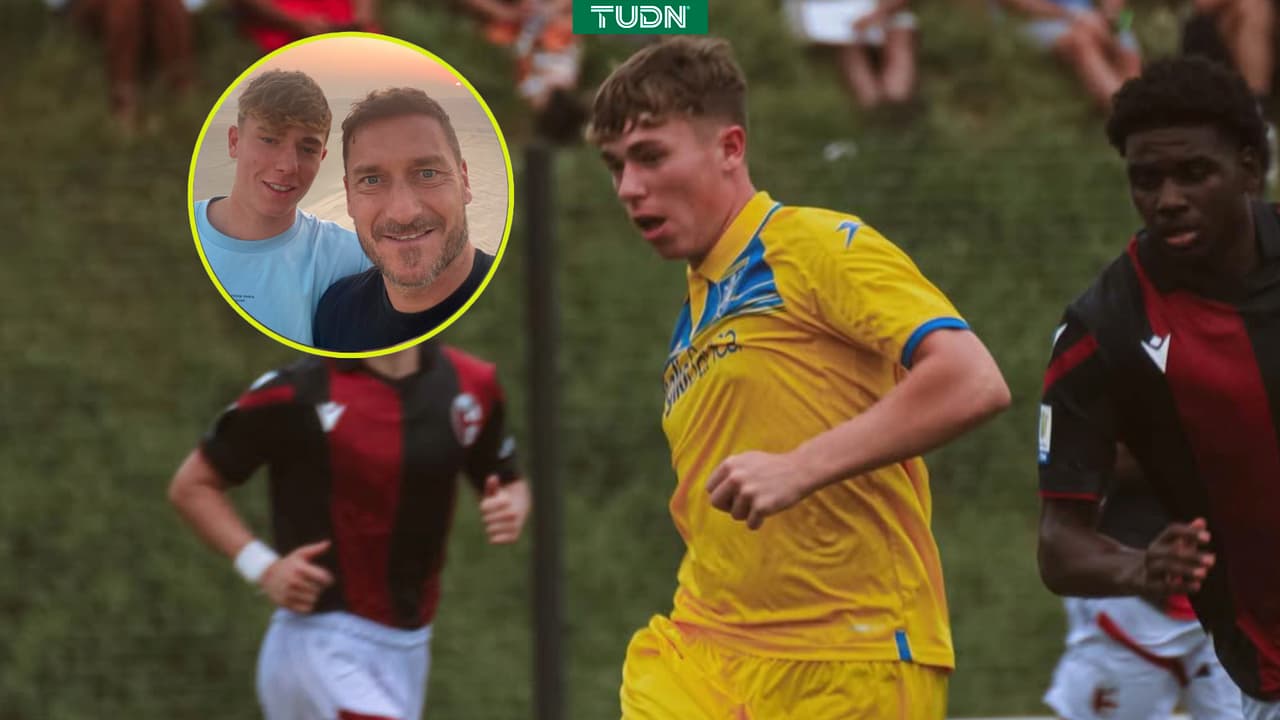 Hijo de Totti sacude al mundo del futbol por esta razón