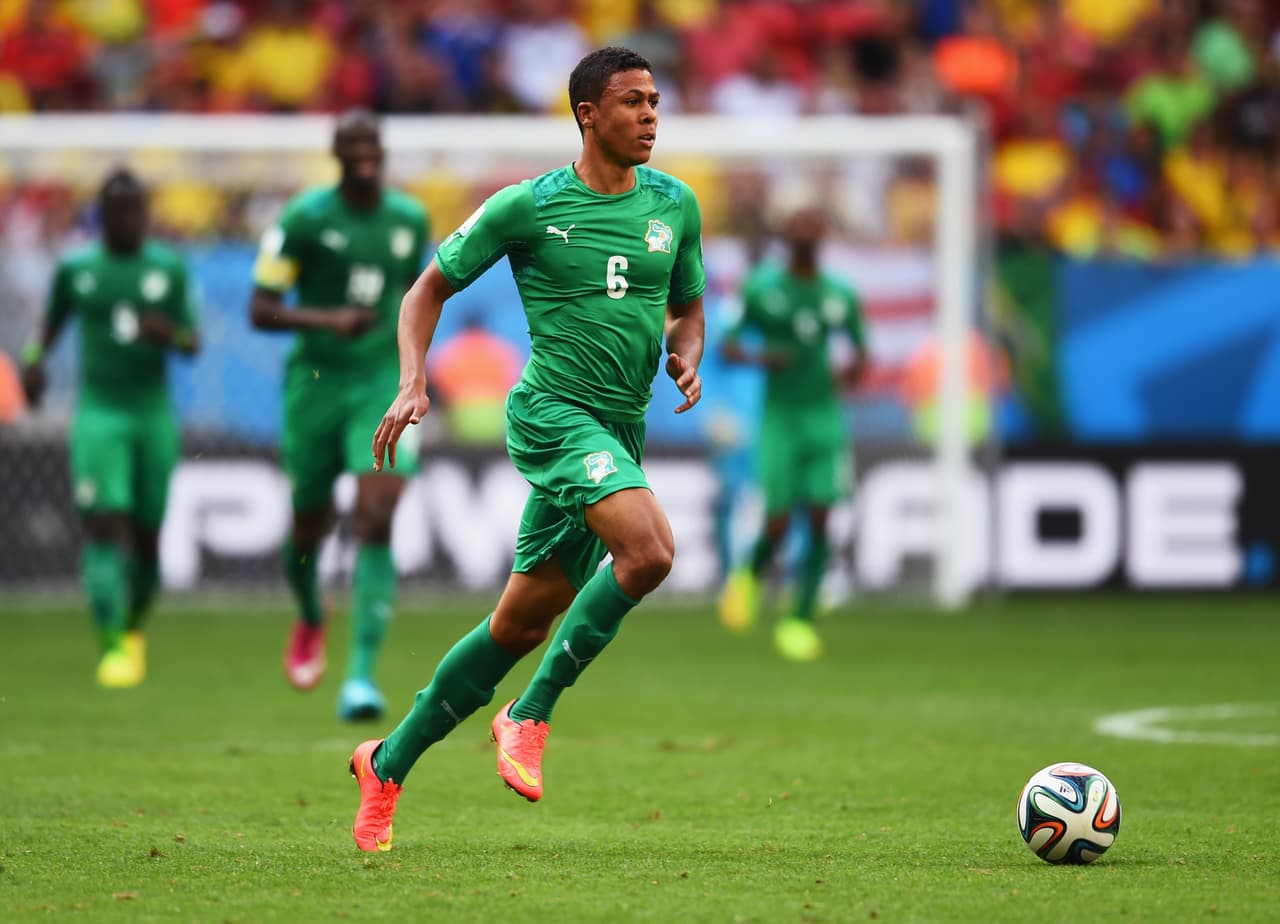 Este carrilero por derecha marfileño ha perdido protagonismo, pero fue mundialista en Brasil-2014.