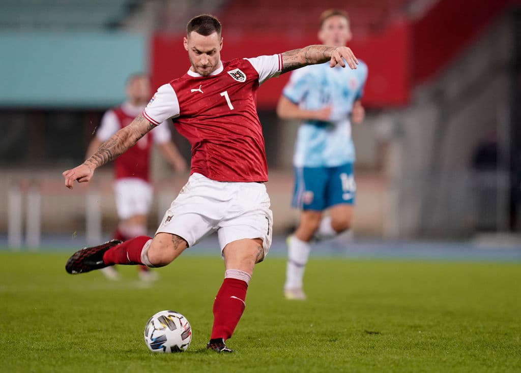 Austria | Marko Arnautovic (Shanghai Port) podría ser clave en el ataque del representativo.