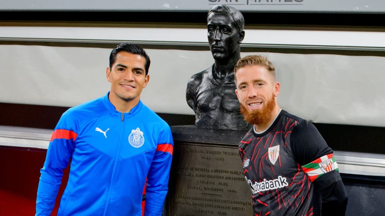 Chivas rinde homenaje a Pichichi en San Mamés durante partido ante Athletic Club