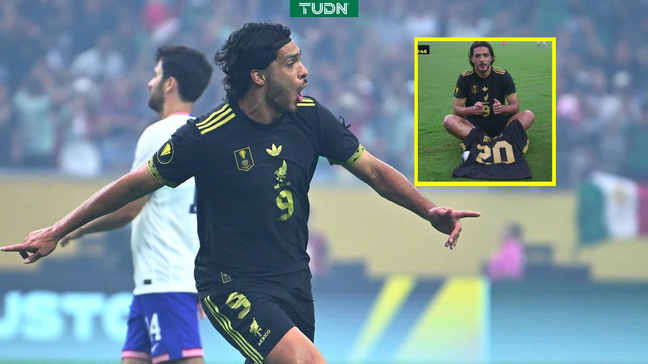 Raúl Jiménez y su enorme homenaje para Diogo Jota en la Fina de Copa Oro