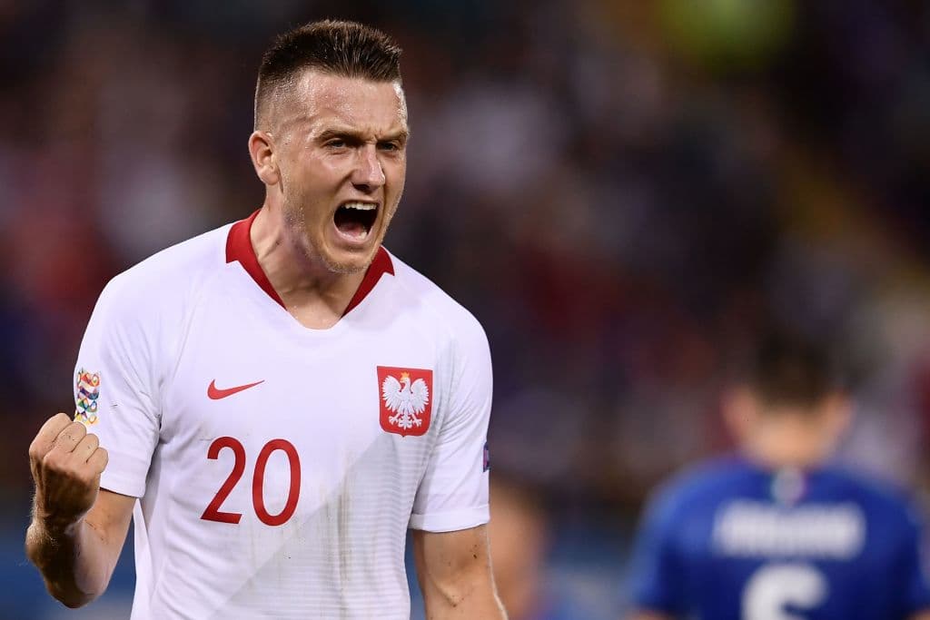 Piotr Zielinski, clave en el ataque del Napoli, buscará ser pieza fundamental para que los polacos superen su mejor actuación en la Euro (Cuartos en 2016).