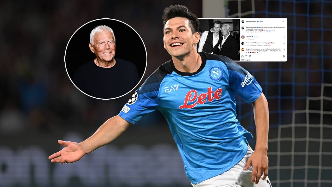 Muere Giorgio Armani: la vez que ‘Chucky’ Lozano vistió de diseñador
