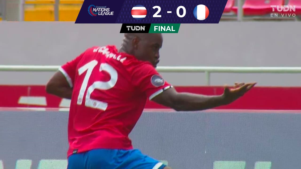Costa Rica consigue su primer triunfo en la Nations League