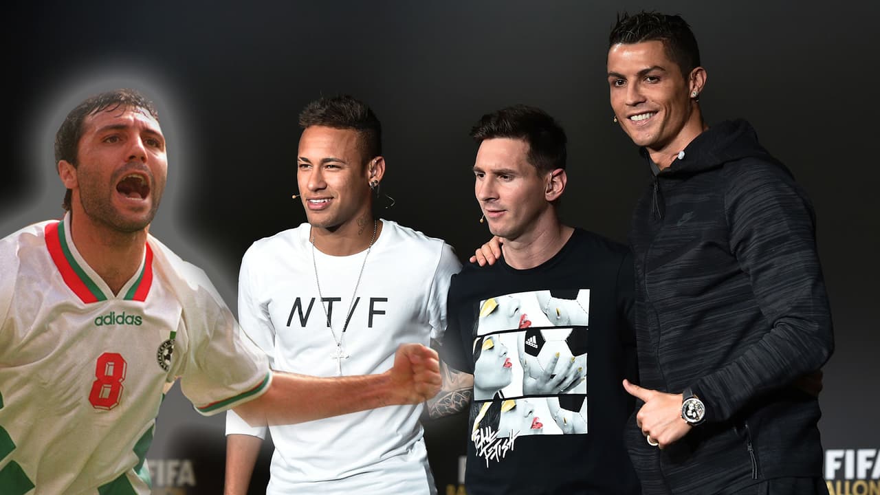 El récord de Stoichkov que no pudieron alcanzar Messi, Ronaldo o Neymar