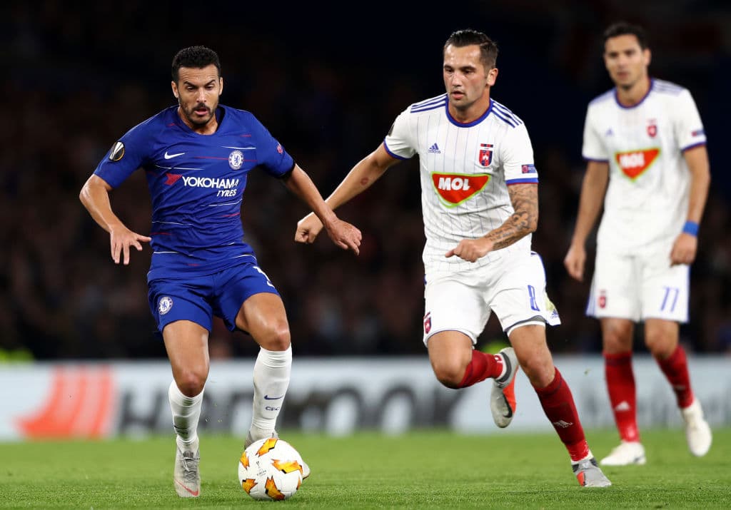 A pesar de que Chelsea mostró dinámica a través de sus jugadores más experimentados, Videoton supo controlar el juego.