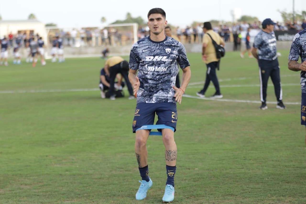 Pumas encontró en Gustavo Del Prete a su fichaje bomba para el Apertura 2022; el delantero argentino arribó de Estudiantes de La Plata.