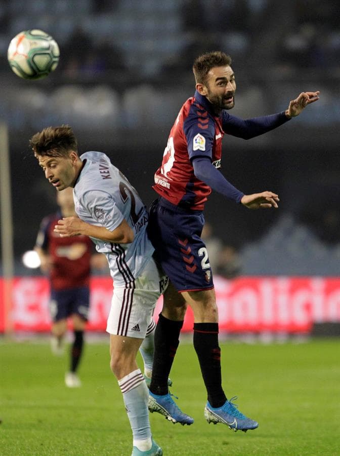 Se empata el partido entre Celta de Vigo y Osasuna con goles de Santi Mina y Ezequiel Ávila, respectivamente.
