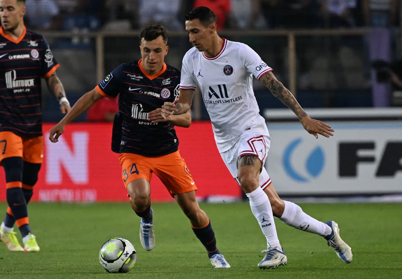 PSG aplastó 0-4 al Montpellier con un doblete de Lionel Messi y goles de Ángel Di María y Kylian Mbappé en la Jornada 37.