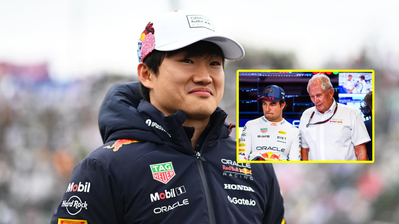 La advertencia de Marko a Yuki Tsunoda al estilo Checo Pérez