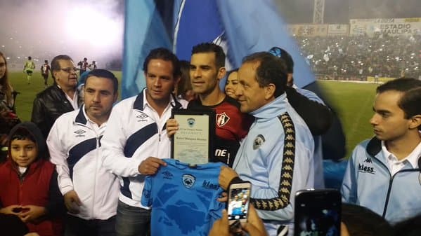 Rafael Márquez recibe homenaje de Tampico Madero.
