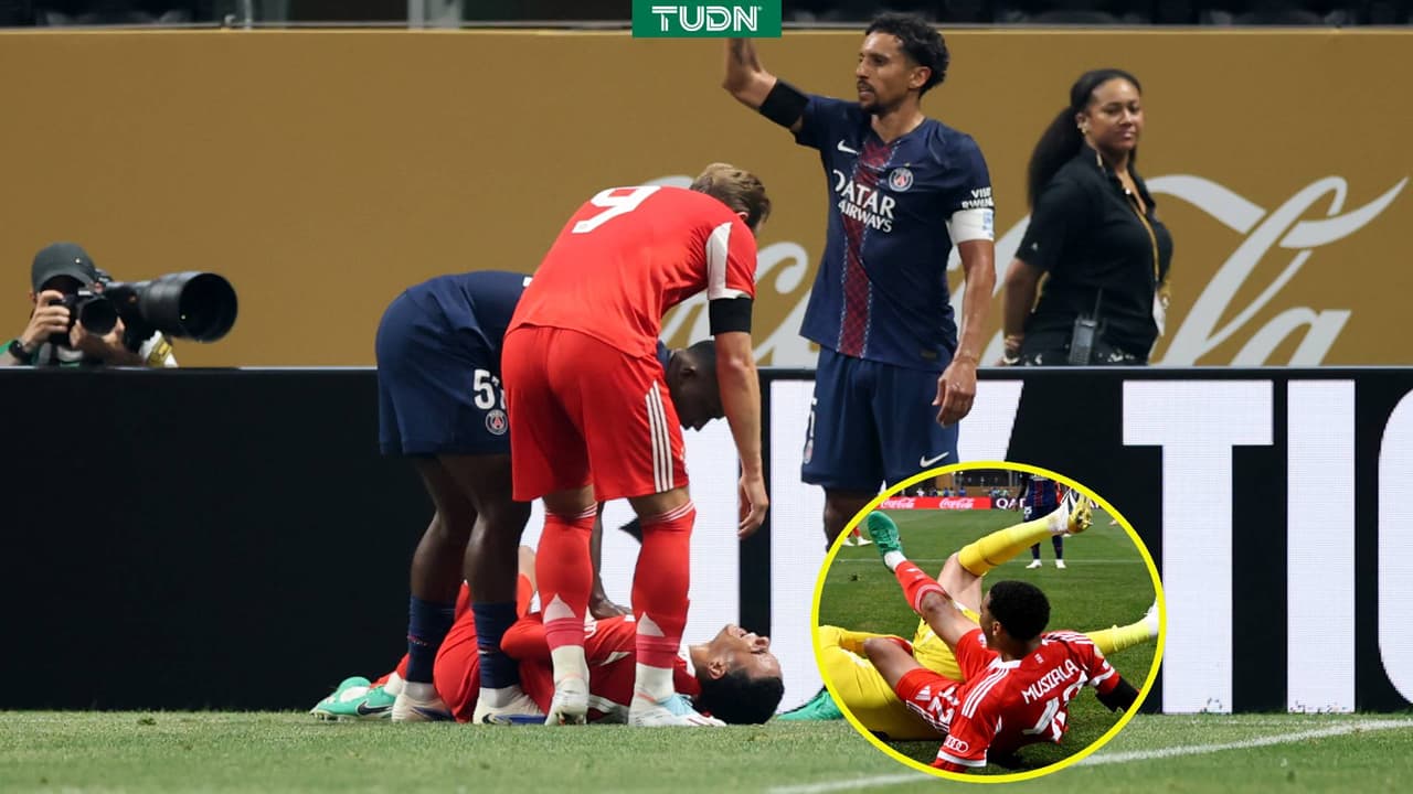 Largo tiempo para el regreso de Jamal Musiala