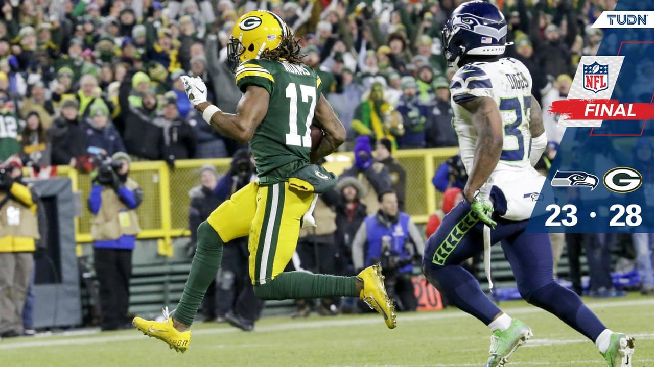 Green Bay regresa a la Final de la NFC después de superar a Seattle en Lambeau Field.