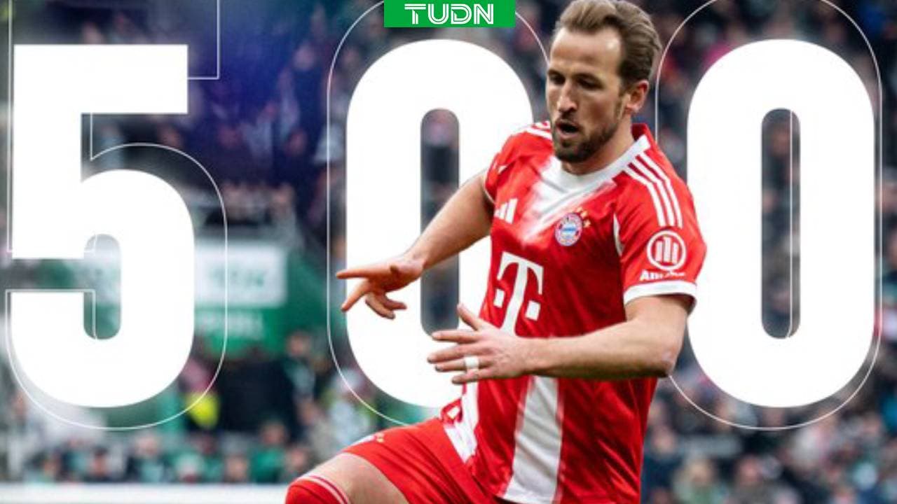 ¡Legendario! Harry Kane llega a 500 goles en su carrera