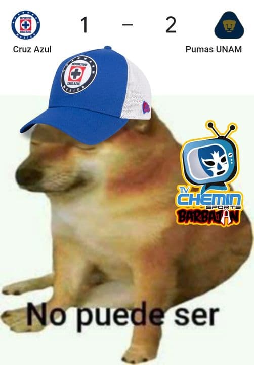 Los memes se aprovechan de Cruz Azul gracias a su derrota frente a Pumas, a Tigres por su empate con el Atlas y las Chivas por su ayuda del VAR frente a Monterrey.