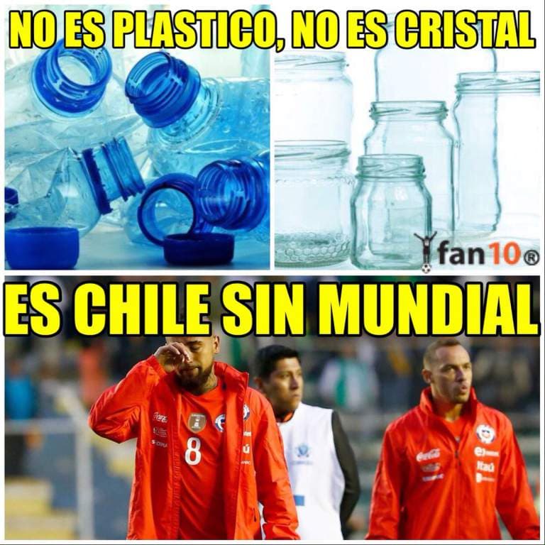 Los memes no perdonan: Mientras en Chile sufren, en Argentina se rinden a los pies de Lionel Messi y en Perú celebran el pase al repechaje.