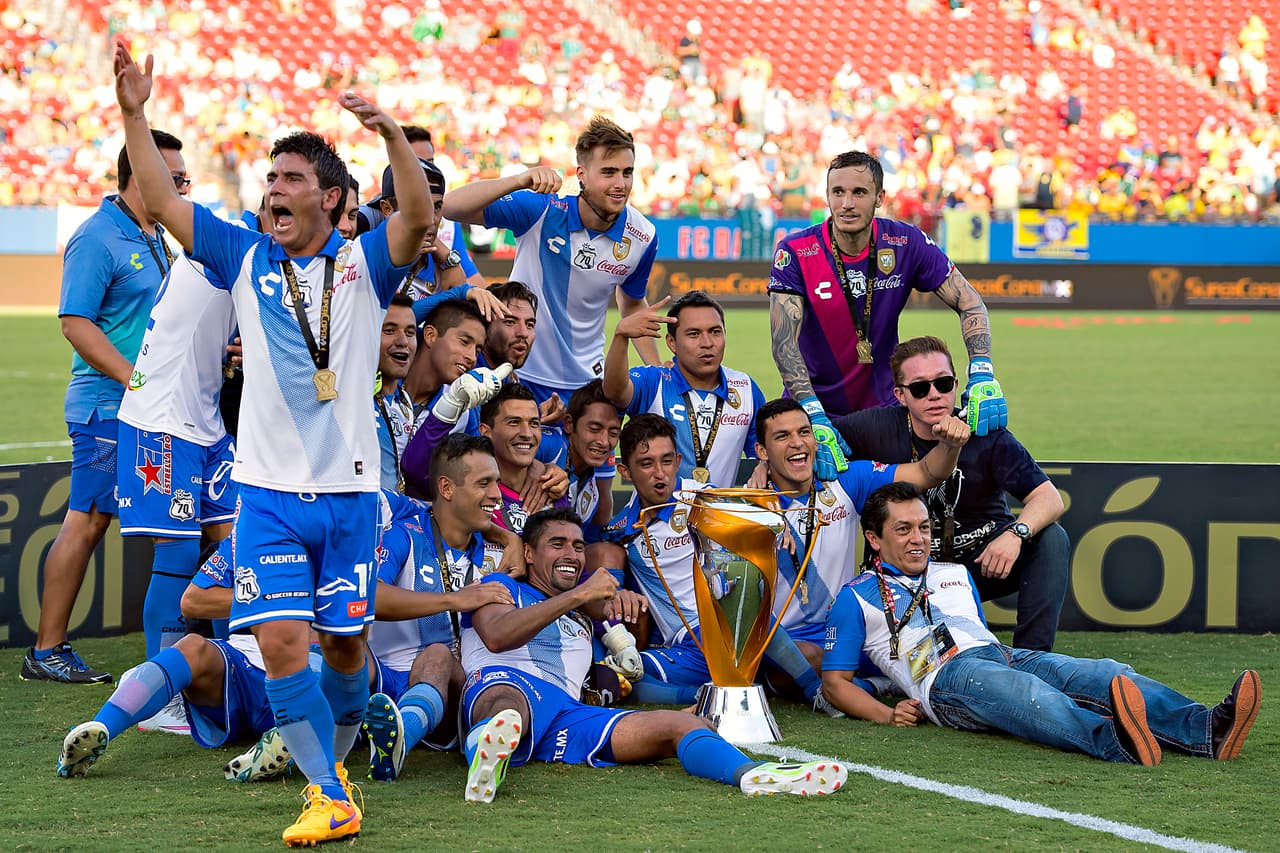El pitazo final llegó y Puebla se consagró como el campeón de la Súper Copa MX.
