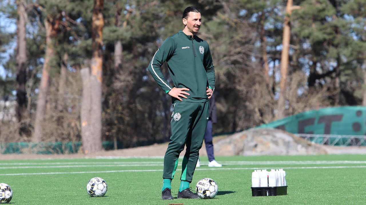 Zlatan entrena con el Hammarby, pero Milan lo quiere de vuelta