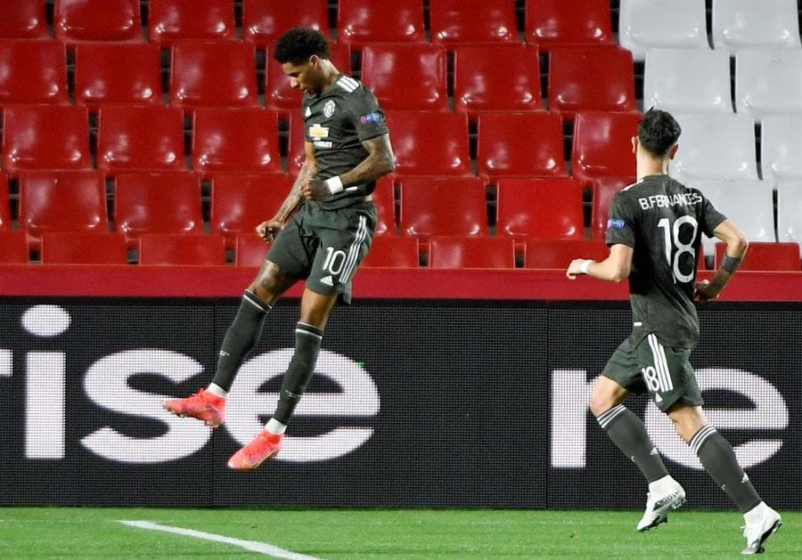 Manchester United se va de España con dos goles a favor durante los Cuartos de Final de la UEFA Europa League. Los goles por parte de los 'Red Devils' fueron de Marcus Rashford y Bruno Fernandes de penal y al filo del partido. El jueves 15 se debaten el pase a la semifinal de la justa europea.