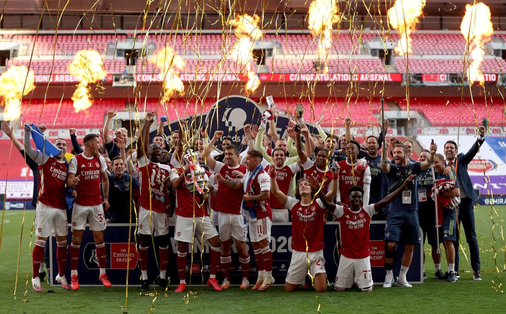 Las postales del Arsenal, campeón de la FA Cup | Así festejaron el título que les dio pase a la Europa League.