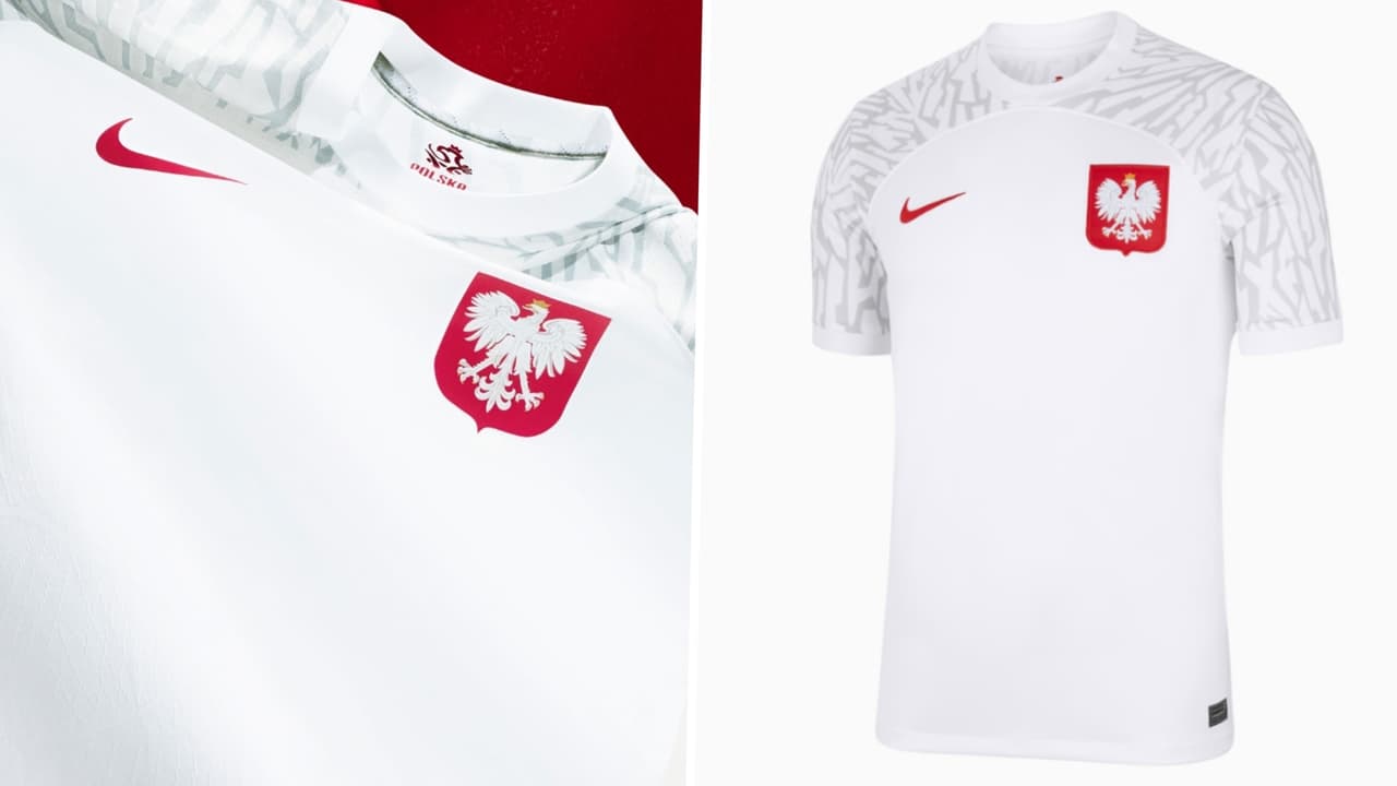 POLONIA, LOCAL. Las distintas marcas patrocinadoras se han lucido con los diseños para el Mundial Qatar 2022.