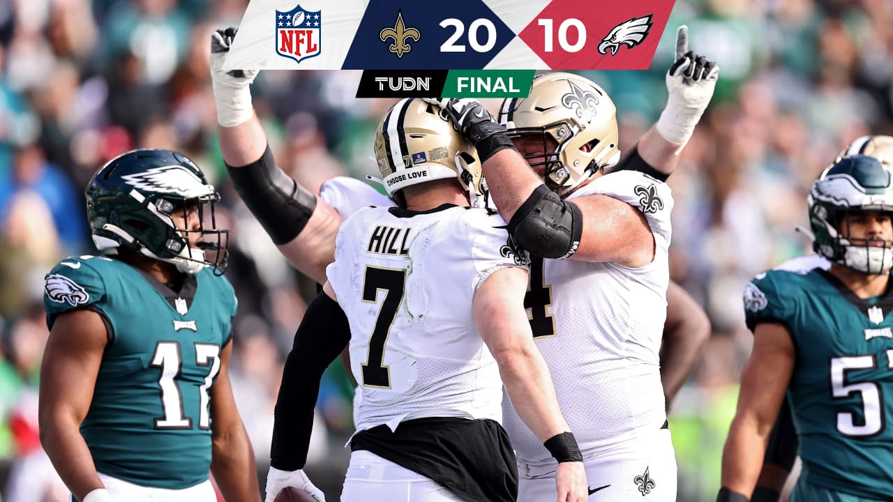Se le niega a Eagles el título divisional tras caer ante Saints
