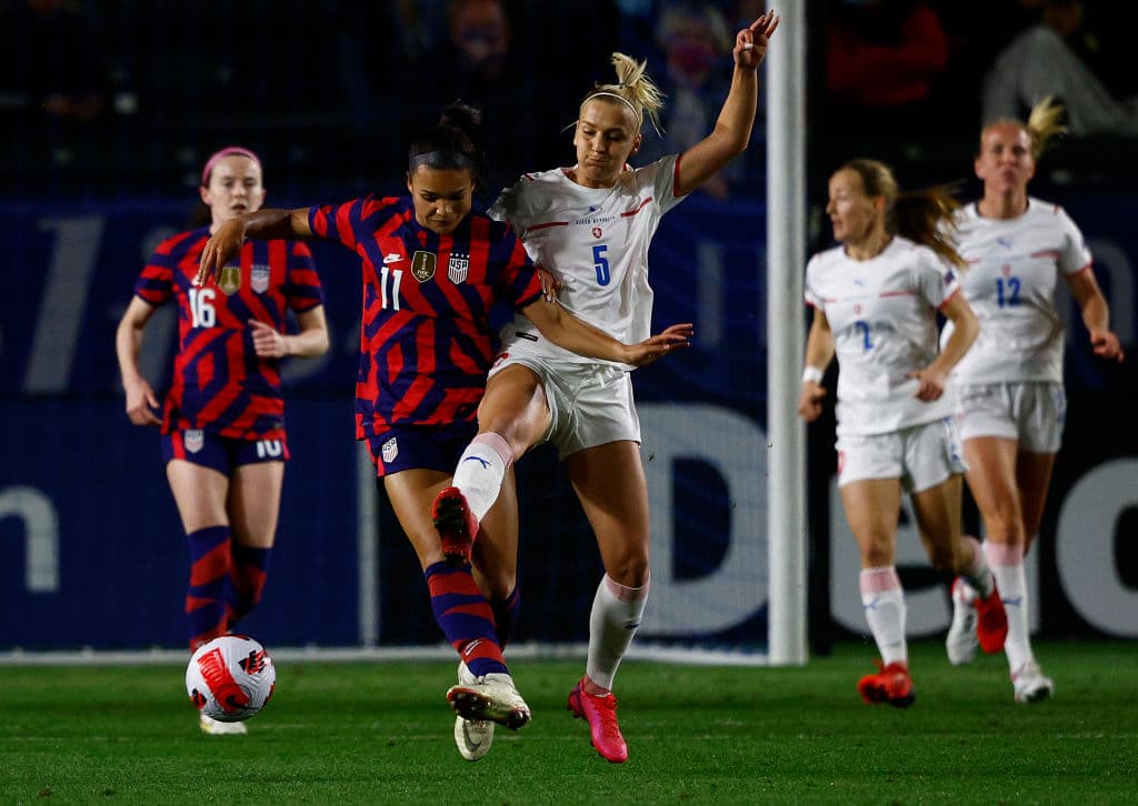 EStados Unidos y República Checa dejan las artillerías en el vestidos y se conforman con el empate 0-0 en su debut de la She Believes Cup.