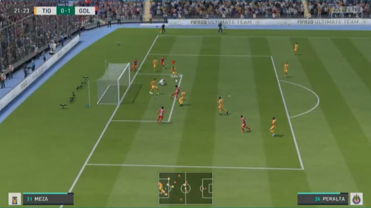 El arquero de los felinos no metió las manos en la goleada que le propinó Beltrán.