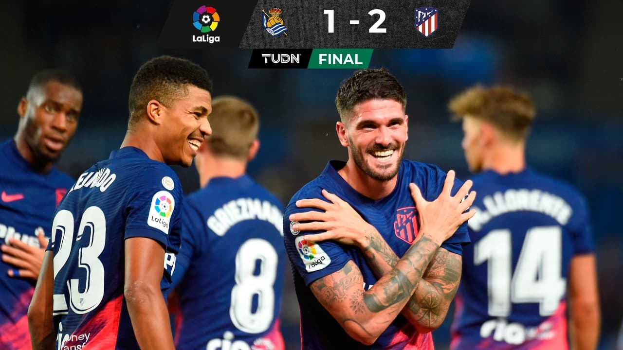 Real Sociedad 1-2 Atlético de Madrid, Jornada 38 LaLiga 2021-2022. Goles, resultado y resumen
