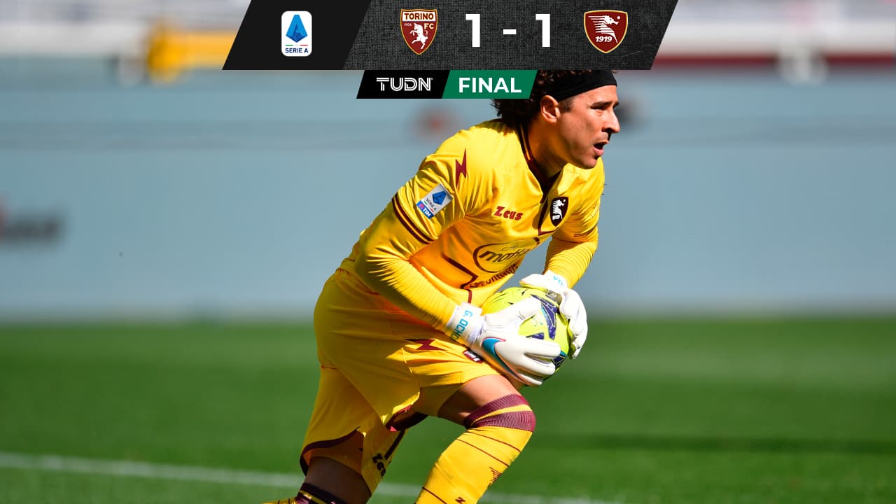 Memo Ochoa cumple con buena actuación en empate de Salernitana