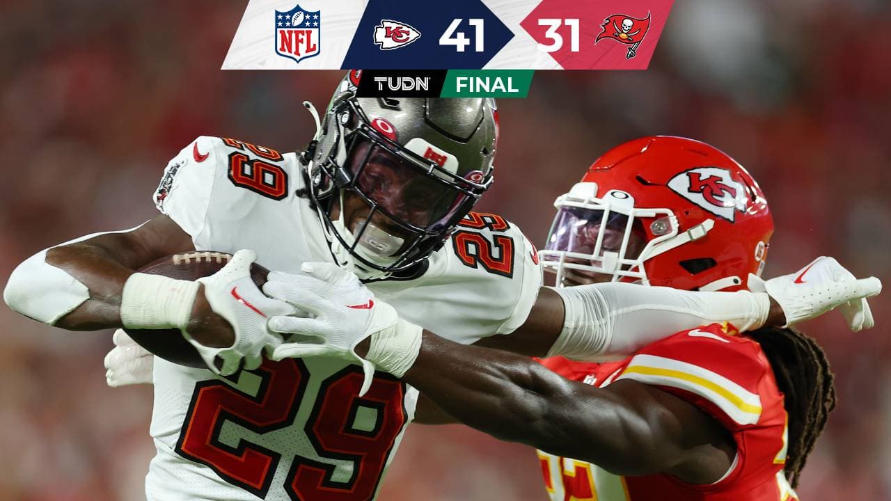 Kansas City Chiefs 41-31 Tampa Bay Buccaneers, resultado y resumen