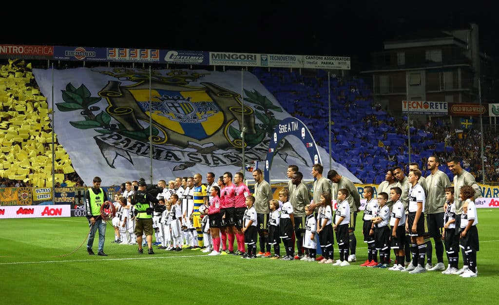Con casa llena en el Ennio Tardini el Parma se midió con la Juventus.