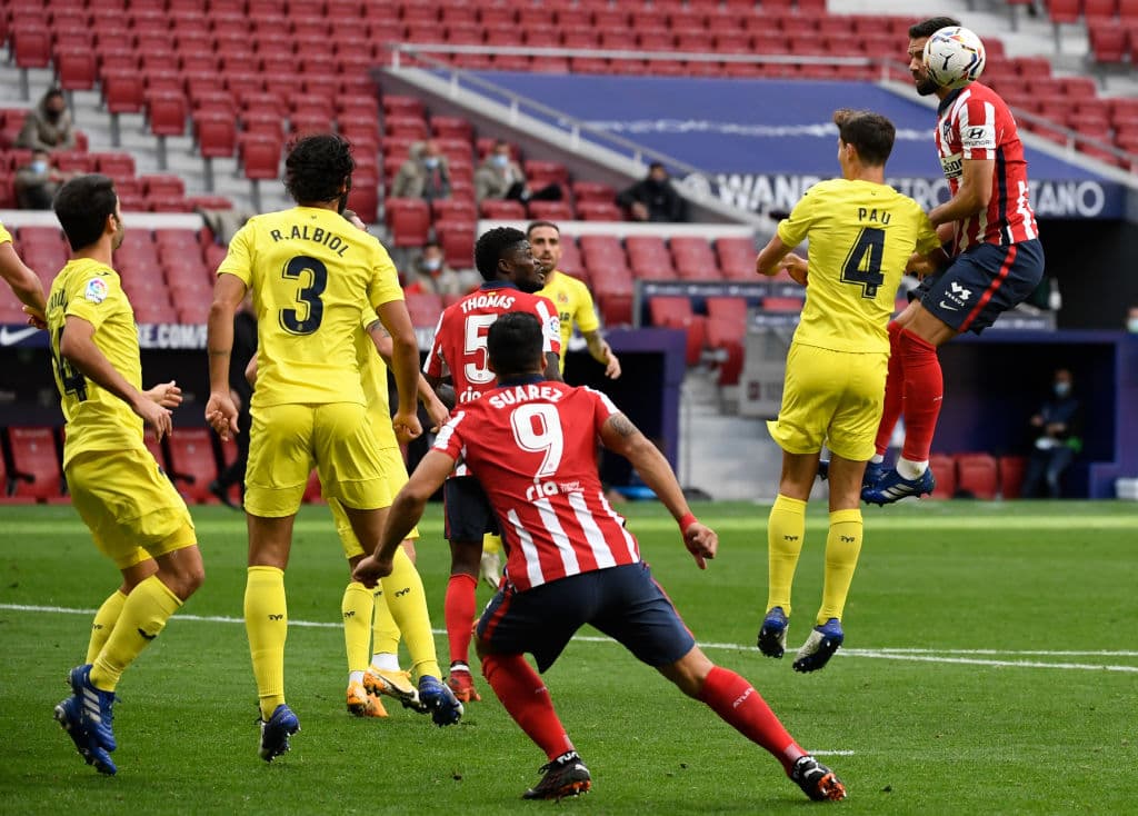 Atlético de Madrid y Villarreal empatan sin goles en el Metropolitano | El cuadro del ‘Cholo’ hiló su segundo empate en La Liga; Luis Suárez salió al 70’ y Héctor Herrera ingresó al 75’.