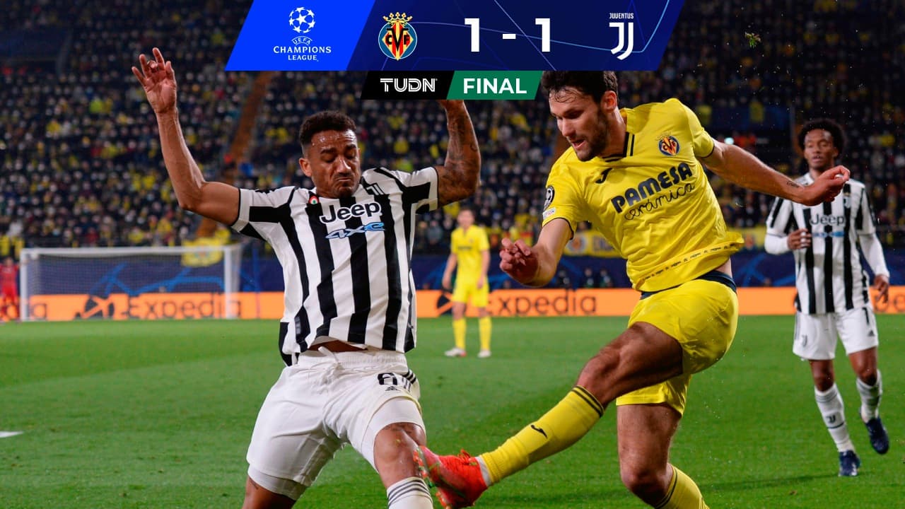 Villarreal arruina gol histórico de Juventus en Champions League
