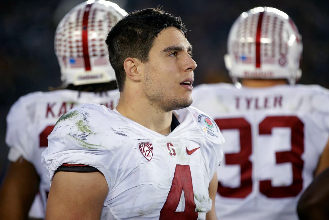 Blake Martínez fue capitán con los Cardinal de Stanford.