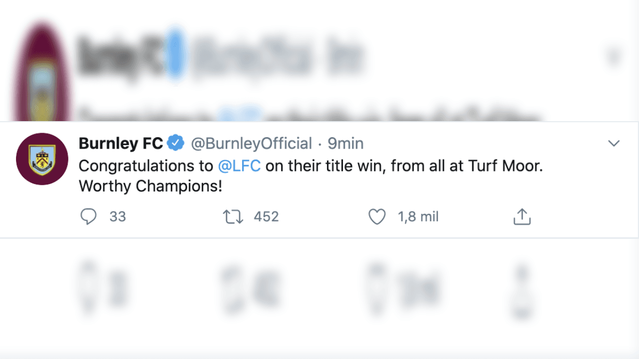 Desde LeBron James, hasta los clubes de la Premier League se tomaron un tiempo para felicitar al nuevo campeón de Inglaterra.