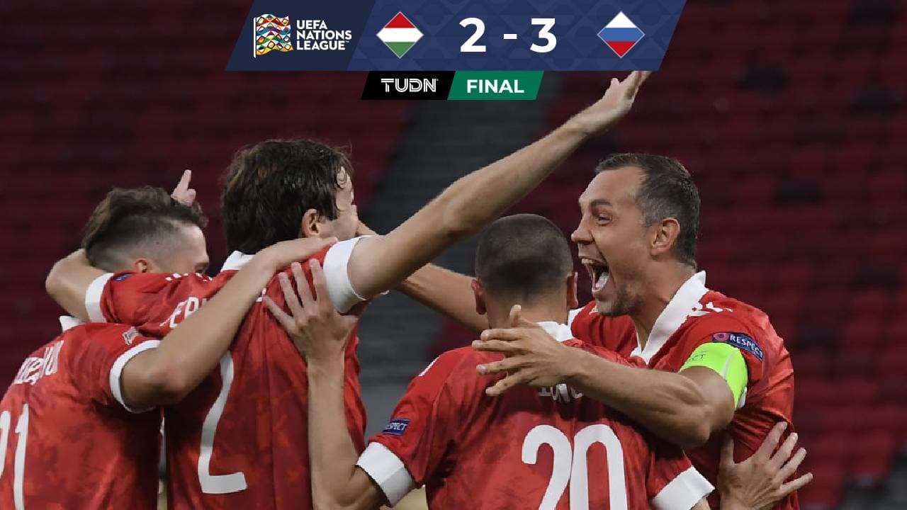 Rusia goleaba y terminó pidiendo la hora ante Hungría