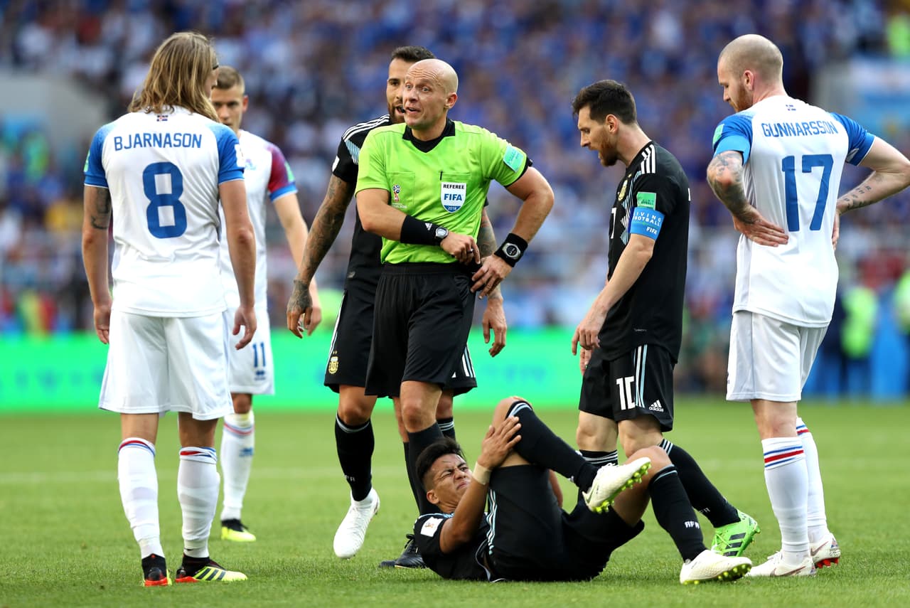 Sampaoli veía en Meza a un extremo capaz de asociarse con Messi.