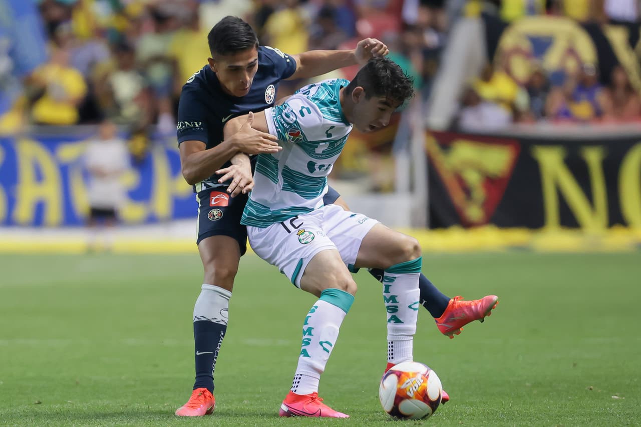 Roger Martínez hizo un golazo que fue suficiente para que el América derrotara a Santos en un duelo de preparación de cara al arranque del Apertura 2021.