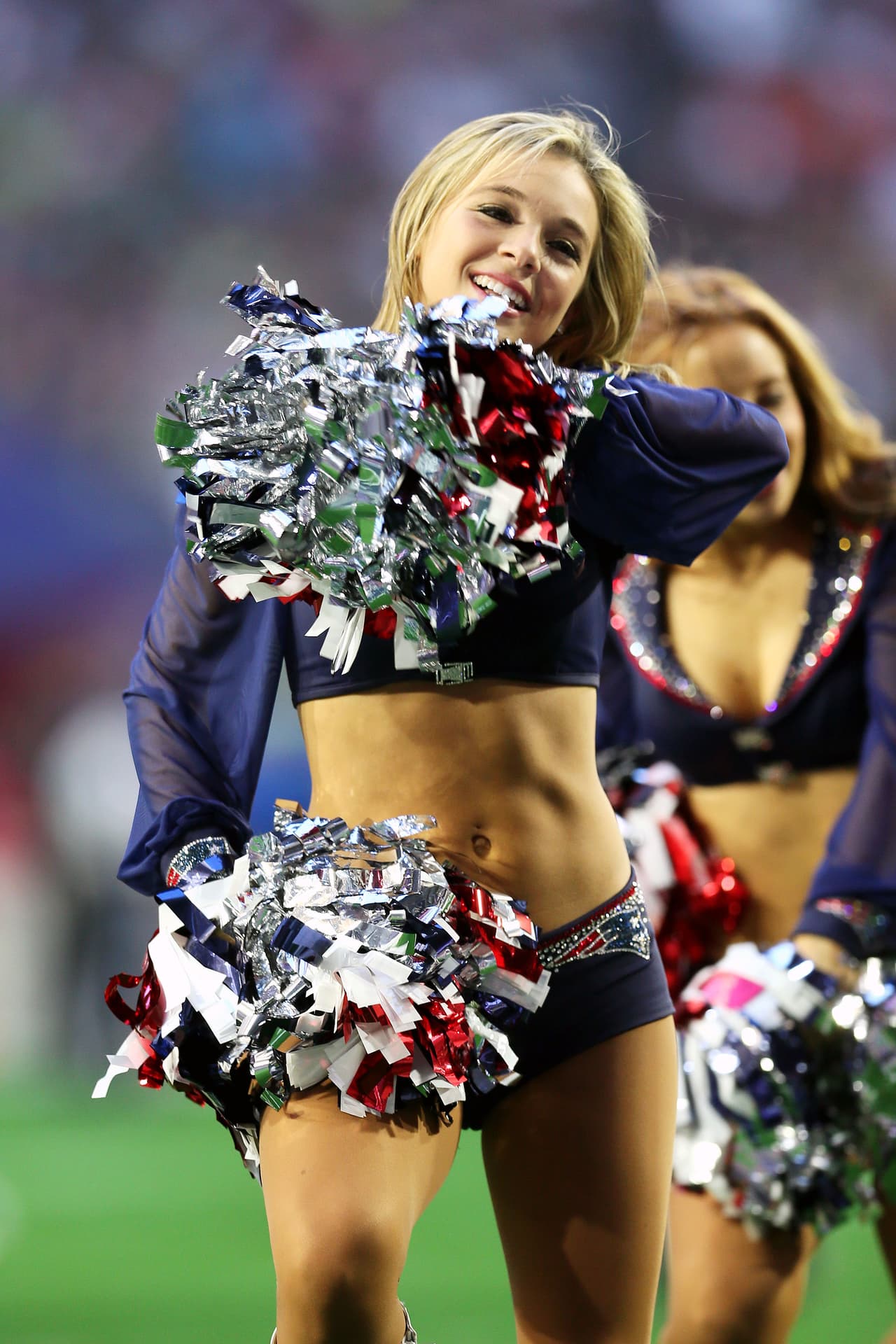 Esta hermosa porrista, de cara angelical, está en las filas de los actuales campeones de la NFL, los New England Patriots. Checa sus mejores imágenes.