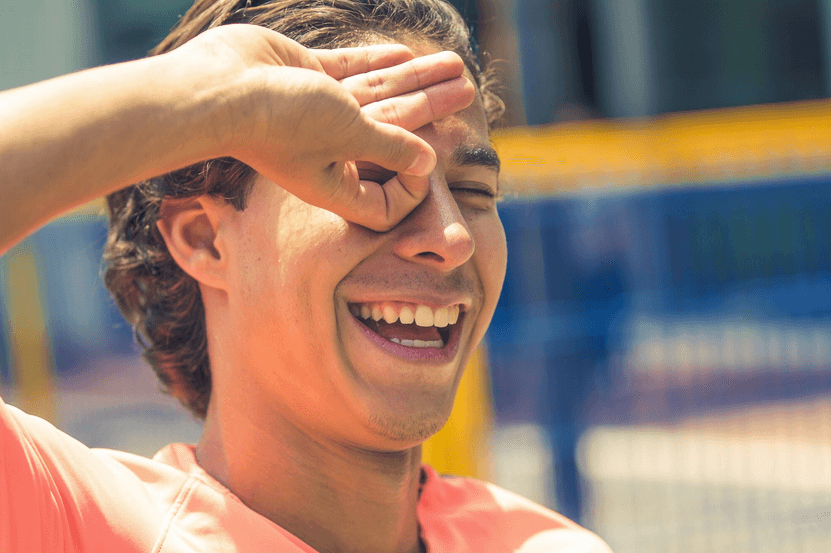 Diego Lainez también fue superior a la prueba de la curiosa celebración.