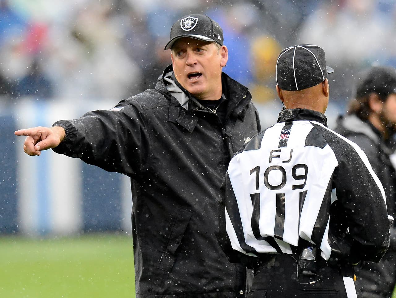 Jack Del Rio (2015) (7 victorias, 9 derrotas).