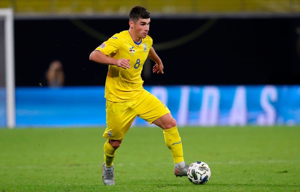 El medio del Atalanta, Ruslan Malinovskyi, es uno de los jugadores ucranianos mejor cotizados.